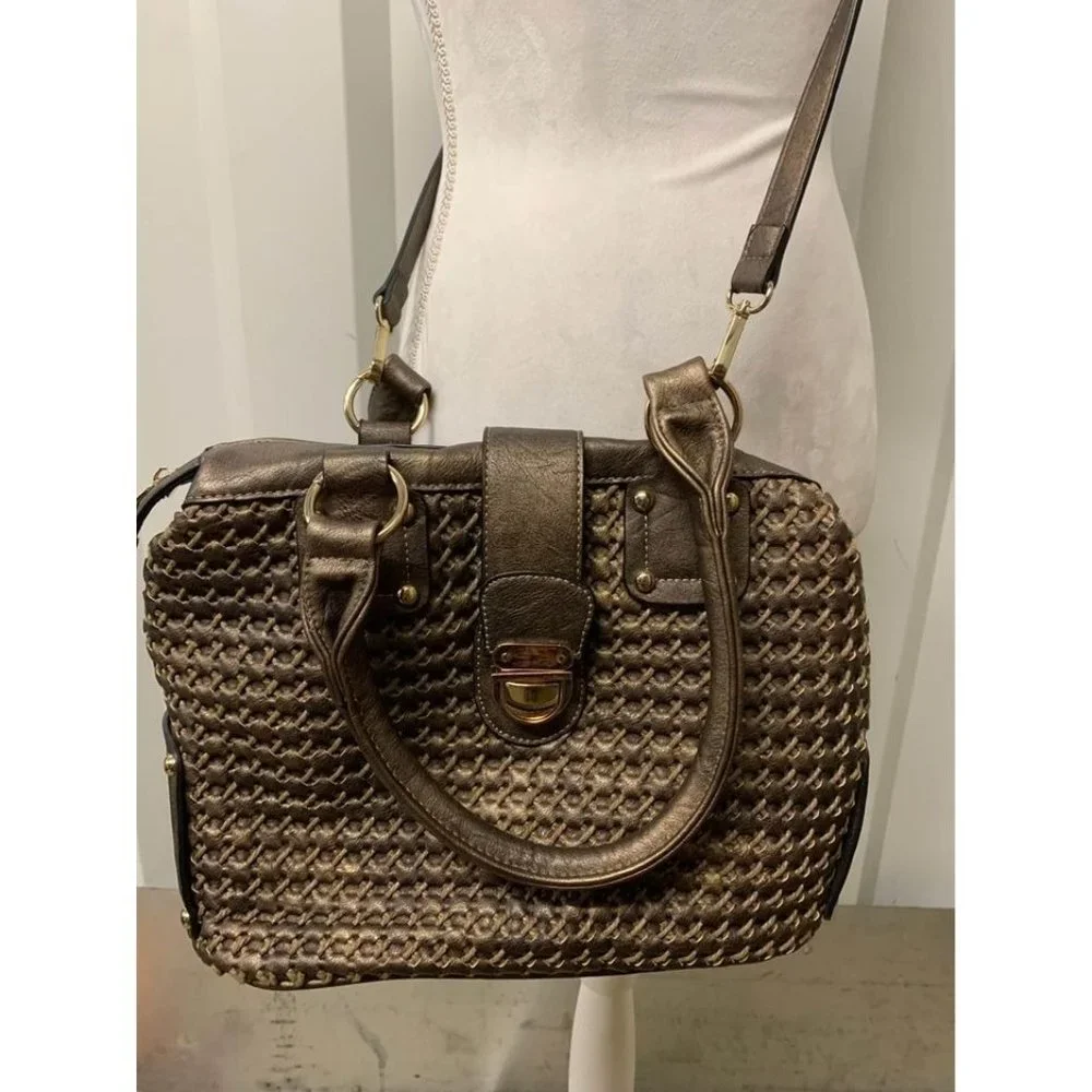 Unbranded Satchel Purse Bag With Cross Body Shoulder Strap - Picture 1 of 4